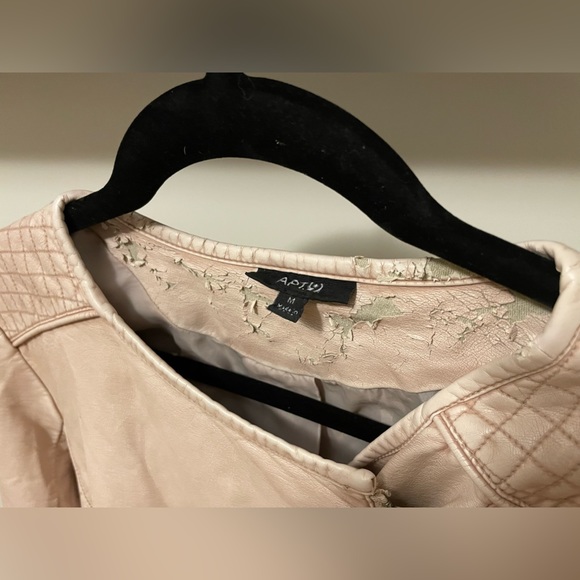 Pleather jacket - Apt 9 - medium - Picture 3 of 4